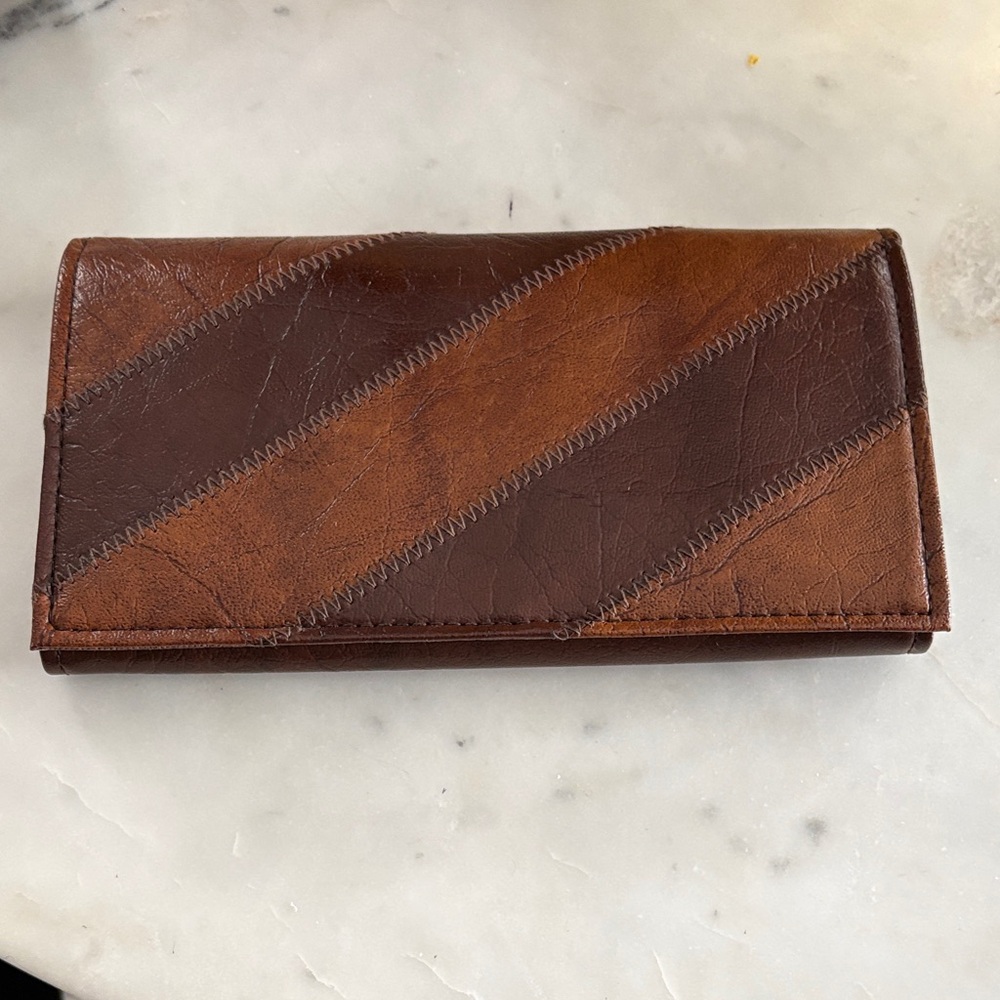 Brown vintage Leather Wallet